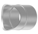 Врезка ERA 250ISG диаметр D250 мм прямой для круглых воздуховодов, корпус - сталь оцинкованная, цвет - серебристый